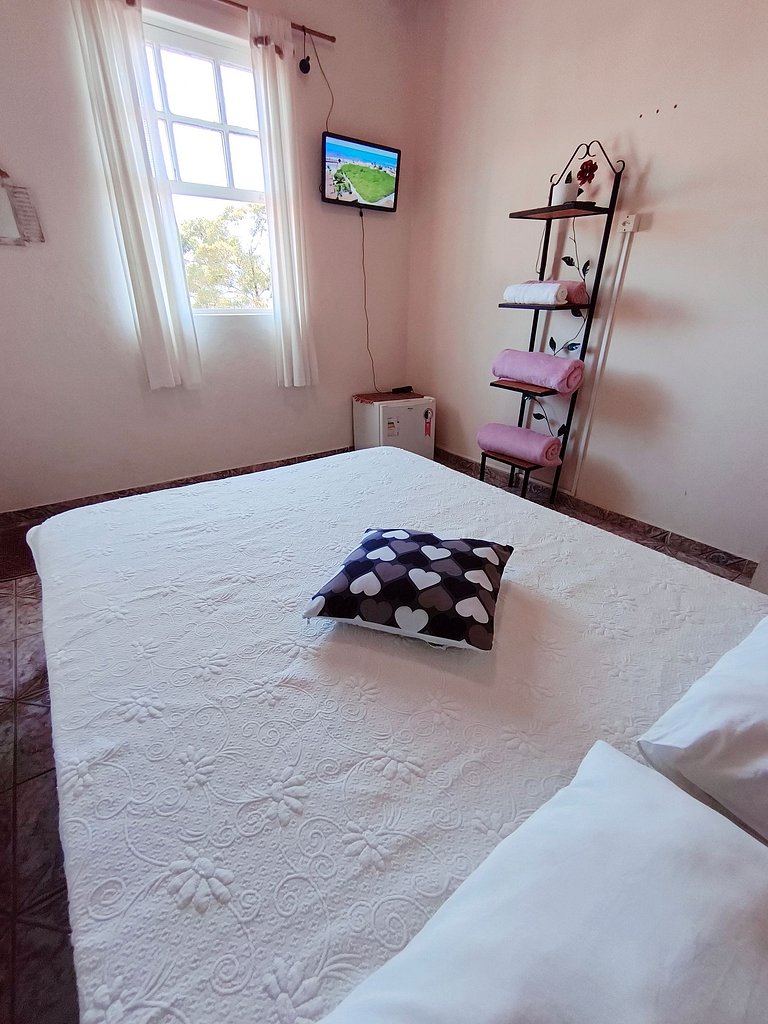 Suíte casal com vista pra Serra em Lavras Novas MG