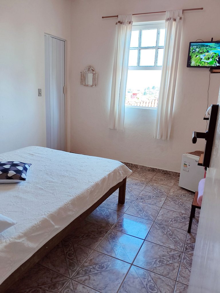 Suíte casal com vista pra Serra em Lavras Novas MG