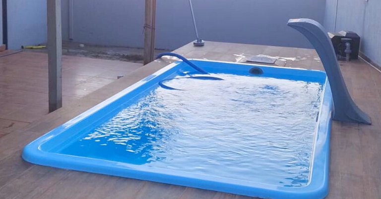 Casa com piscina para 8 pessoas em Capitólio MG