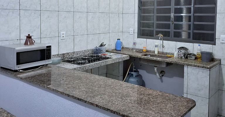 Casa com piscina para 8 pessoas em Capitólio MG