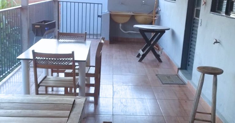 Casa com piscina para 8 pessoas em Capitólio MG