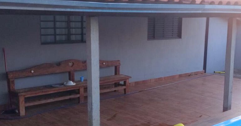 Casa com piscina para 8 pessoas em Capitólio MG