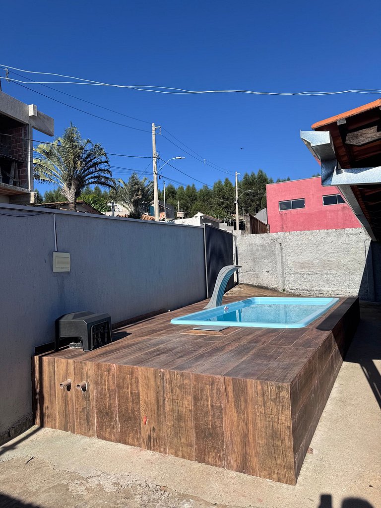 Casa com piscina para 8 pessoas em Capitólio MG