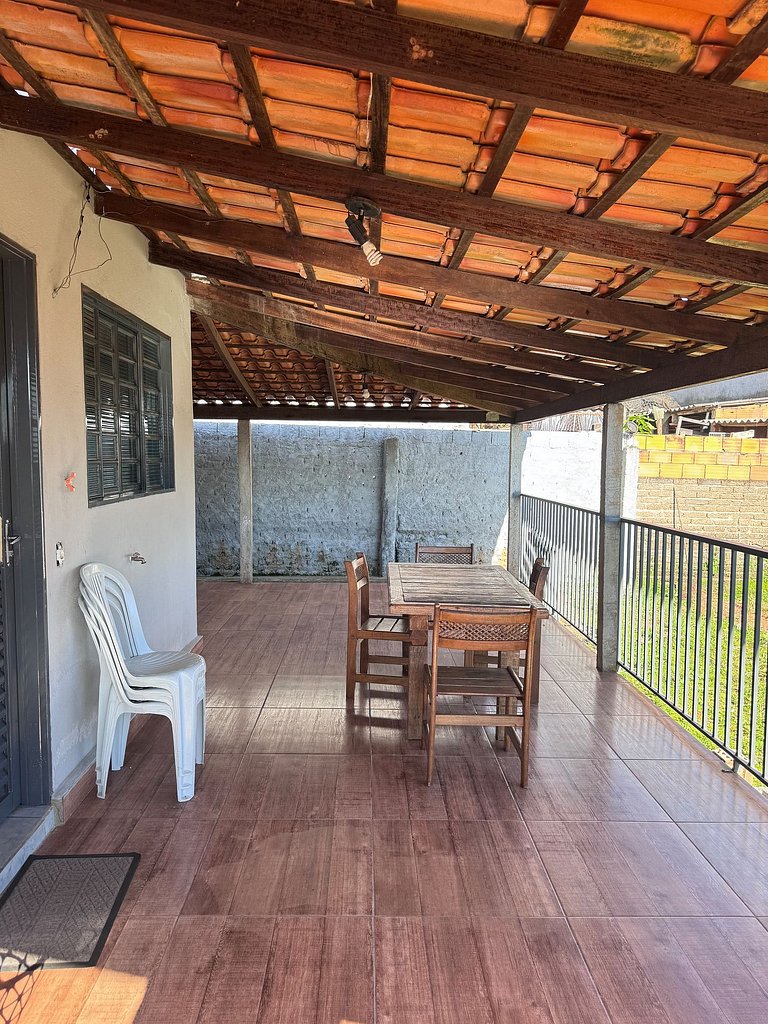 Casa com piscina para 8 pessoas em Capitólio MG